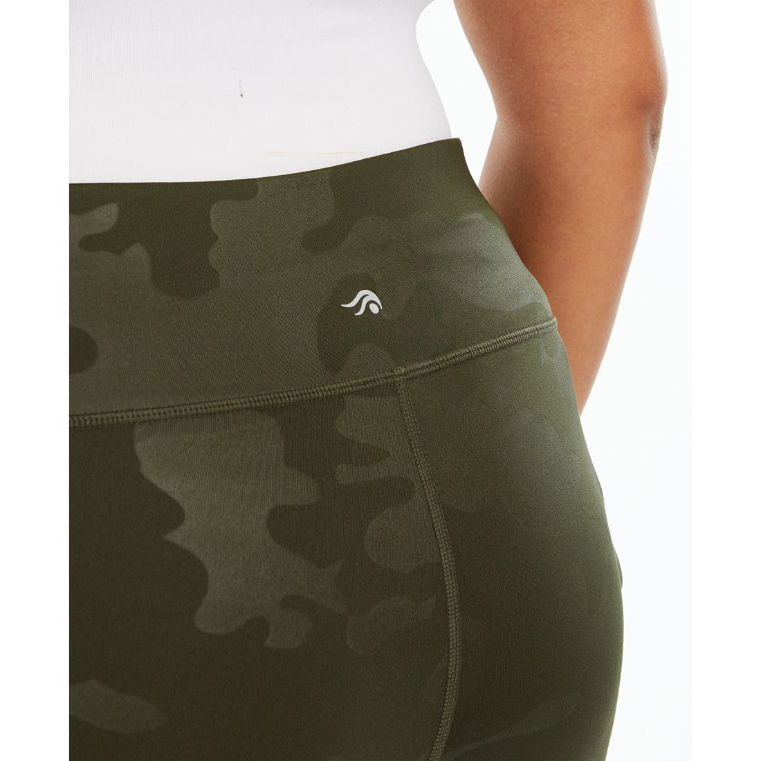 Ideology Womens Plus Size Cool Camo Leggings