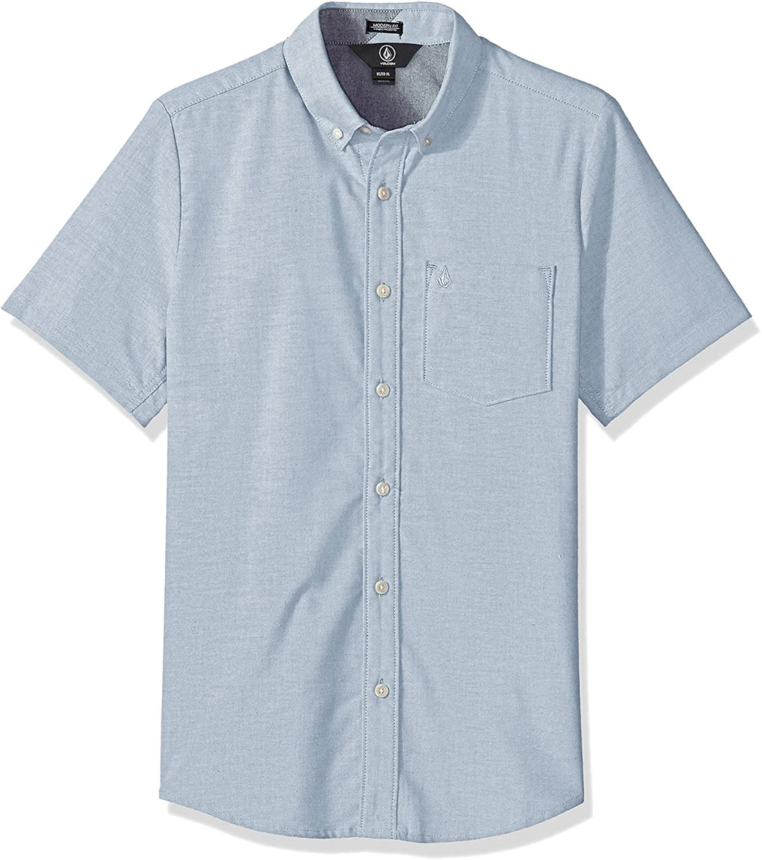 Volcom Mens Everett Oxford Short Sleeve Shirt