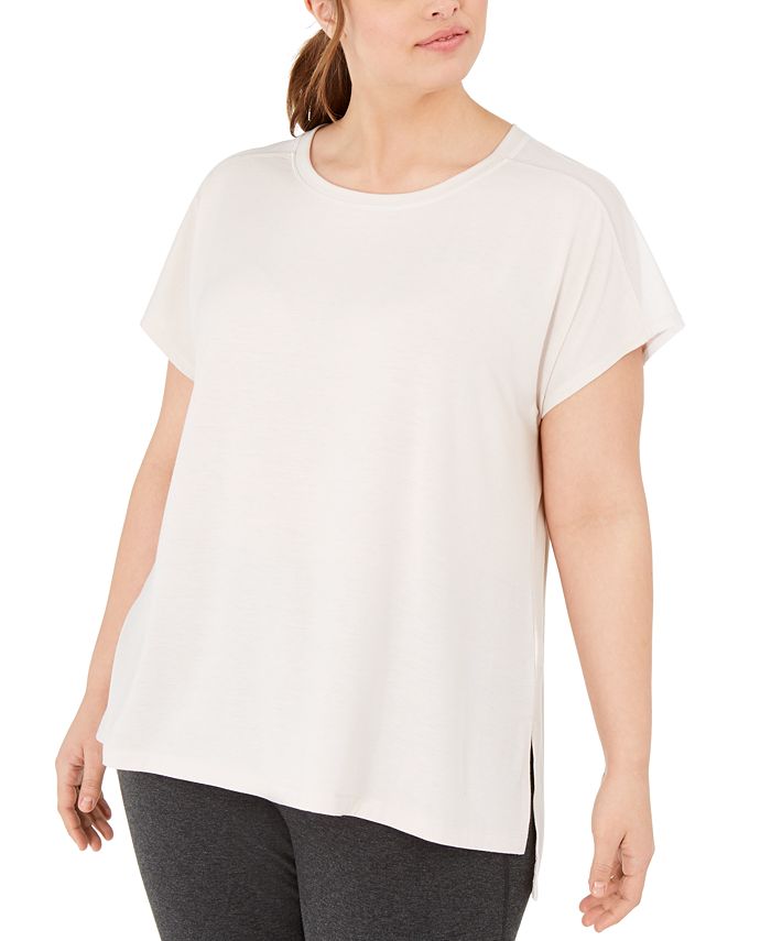 Ideology Womens Mesh-back T-shirt