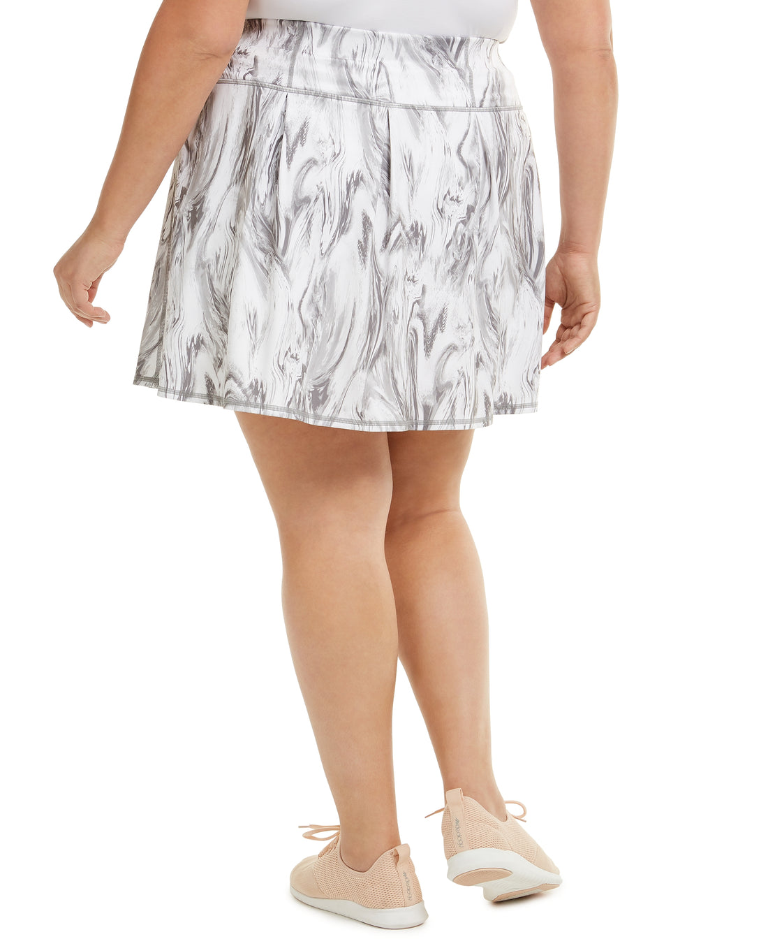 Ideology Womens Marble-swirl Skort