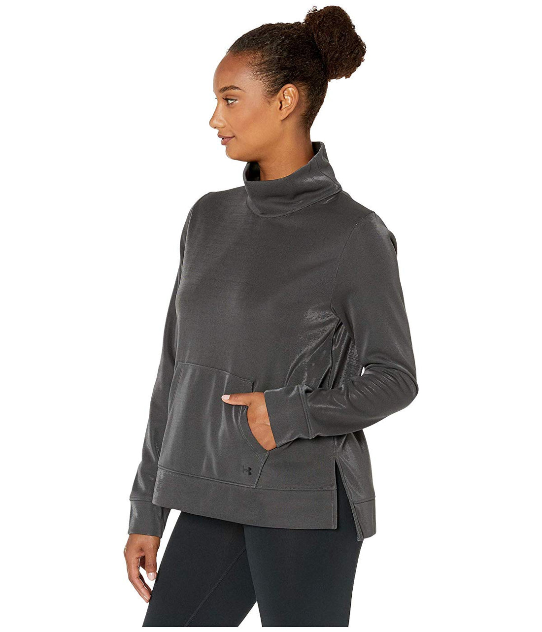 Under Armour Womens Armour Fleece Mock-neck Training Top