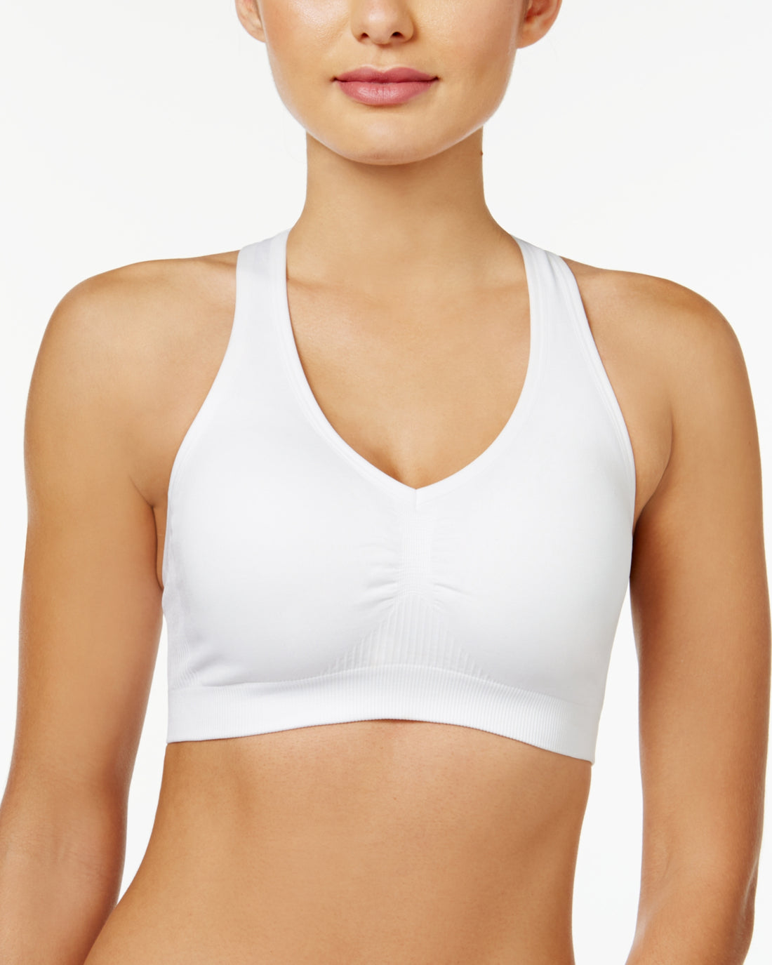 Ideology Womens Low-impact Racerback Sports Bra