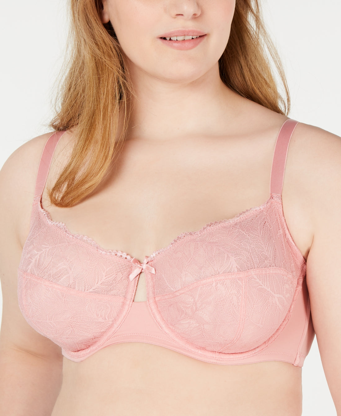 Inc International Concepts Womens Plus Size Unlined Lace Bra