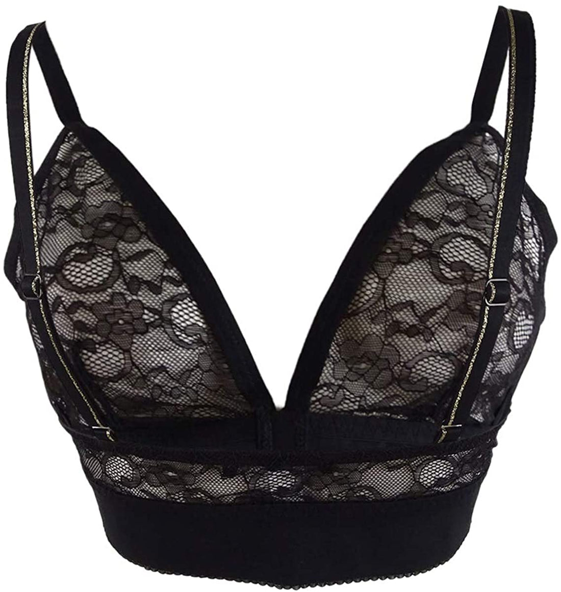 Inc International Concepts Womens Lace With Buttons Bralette