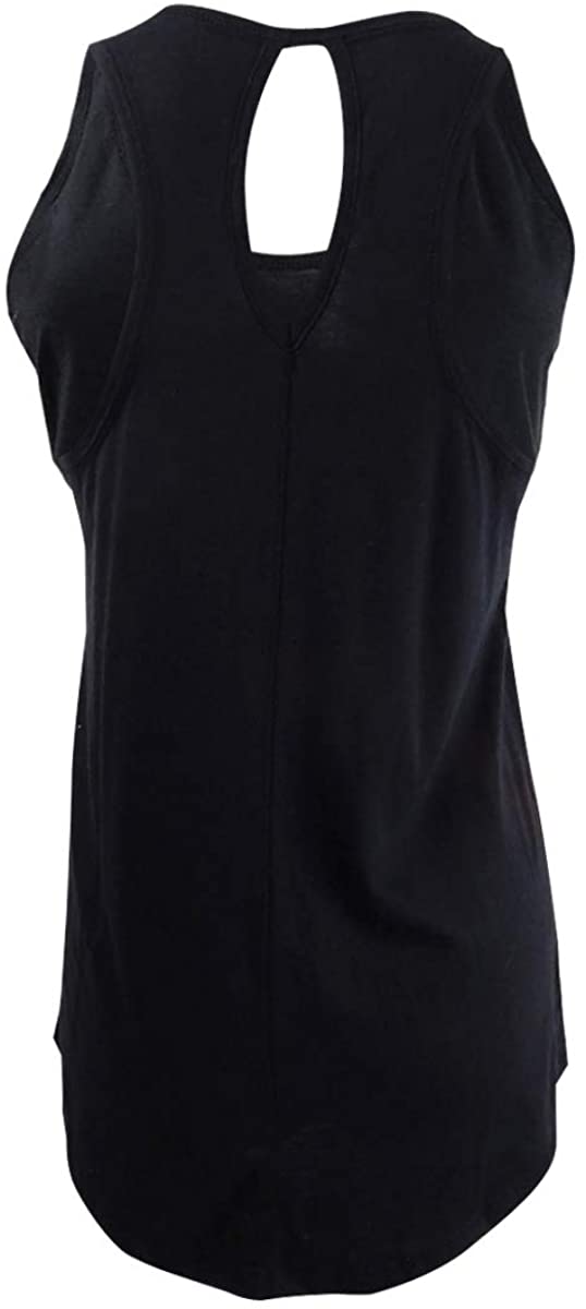 Jenni Womens Sleep Keyhole Back Tank Top