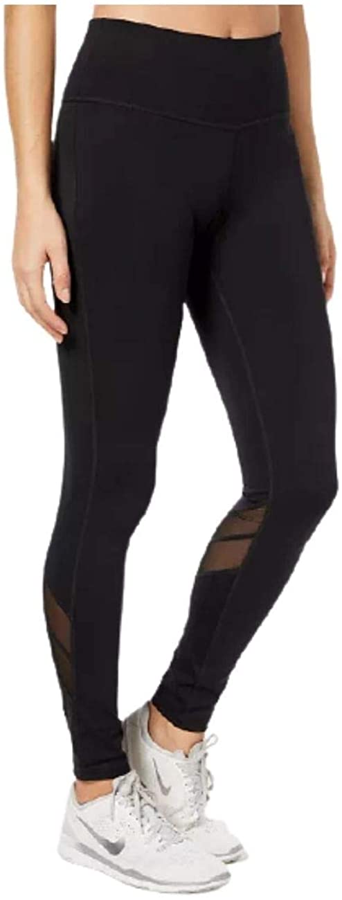 Ideology Womens Mesh-trimmed Leggings