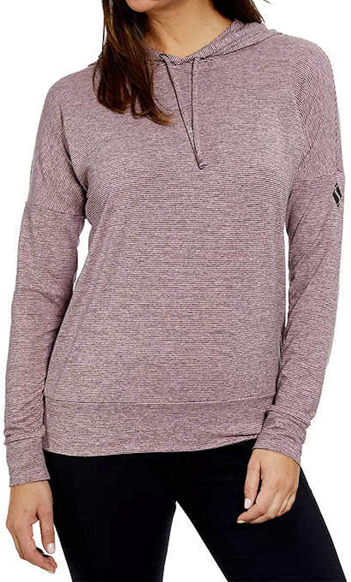 Skechers Womens Relaxed Fit Long Sleeve Pullover Hoodie