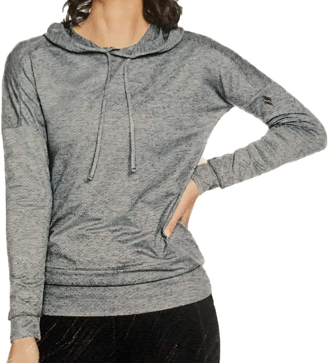 Skechers Womens Relaxed Fit Long Sleeve Pullover Hoodie