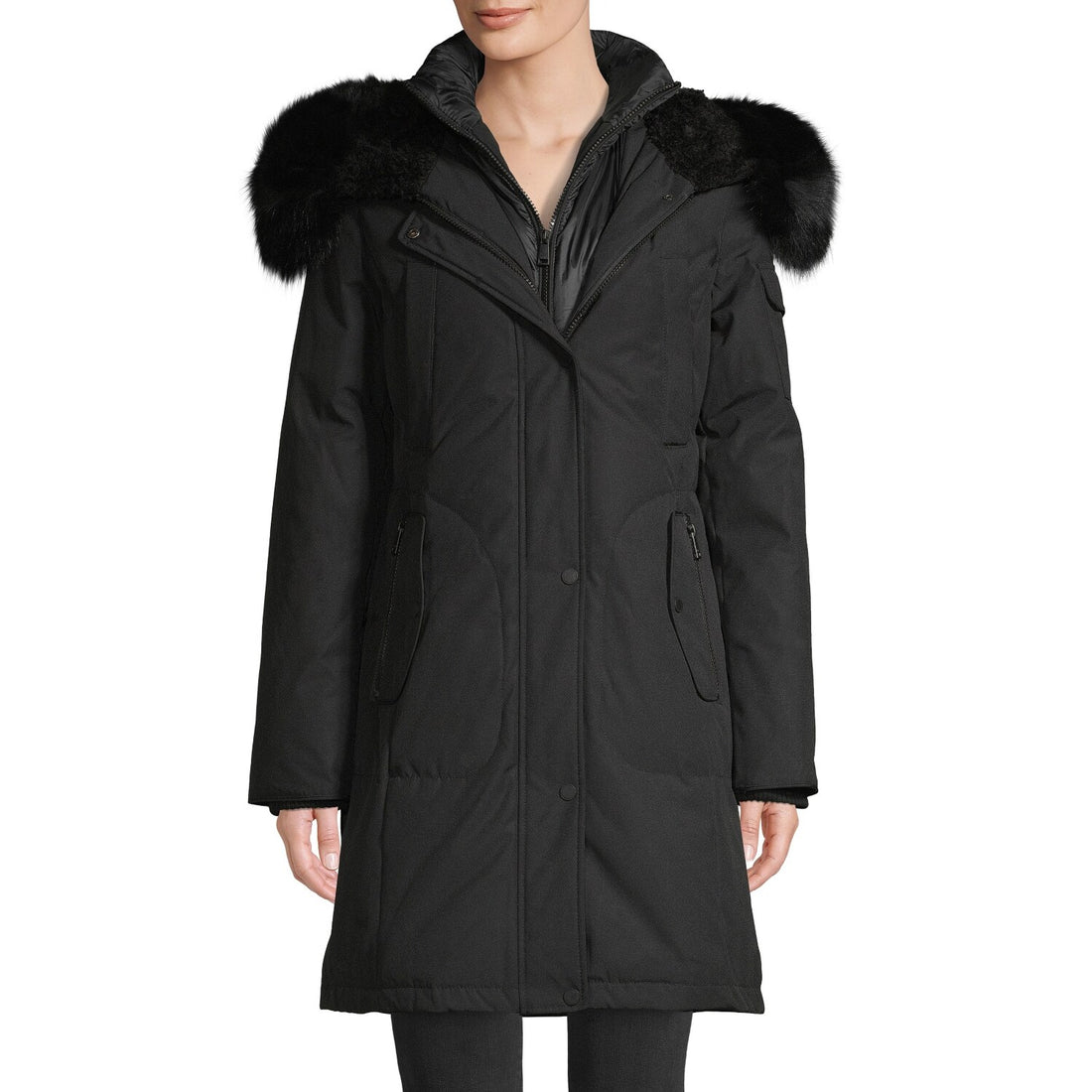 1 Madison Womens Parka Jacket