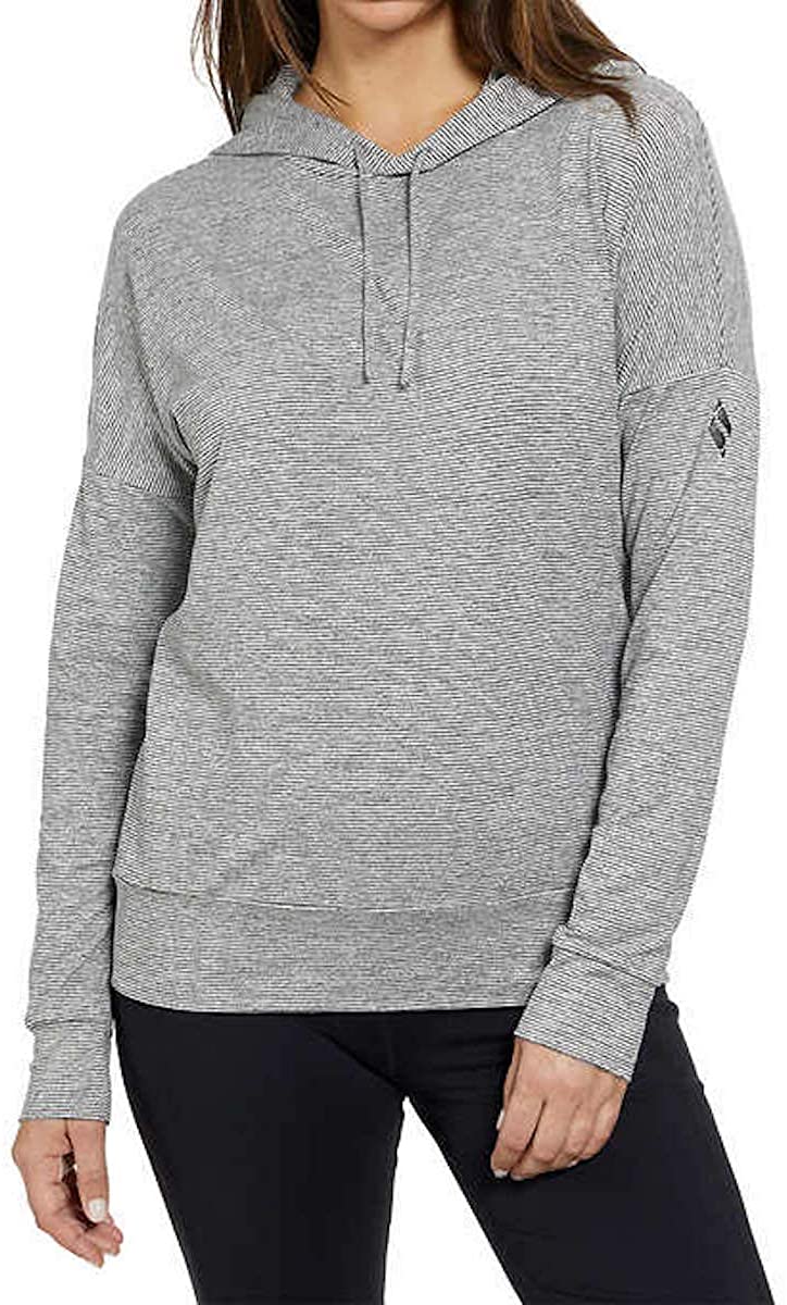 Skechers Womens Relaxed Fit Long Sleeve Pullover Hoodie