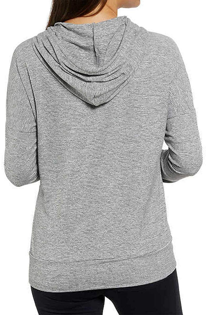 Skechers Womens Relaxed Fit Long Sleeve Pullover Hoodie