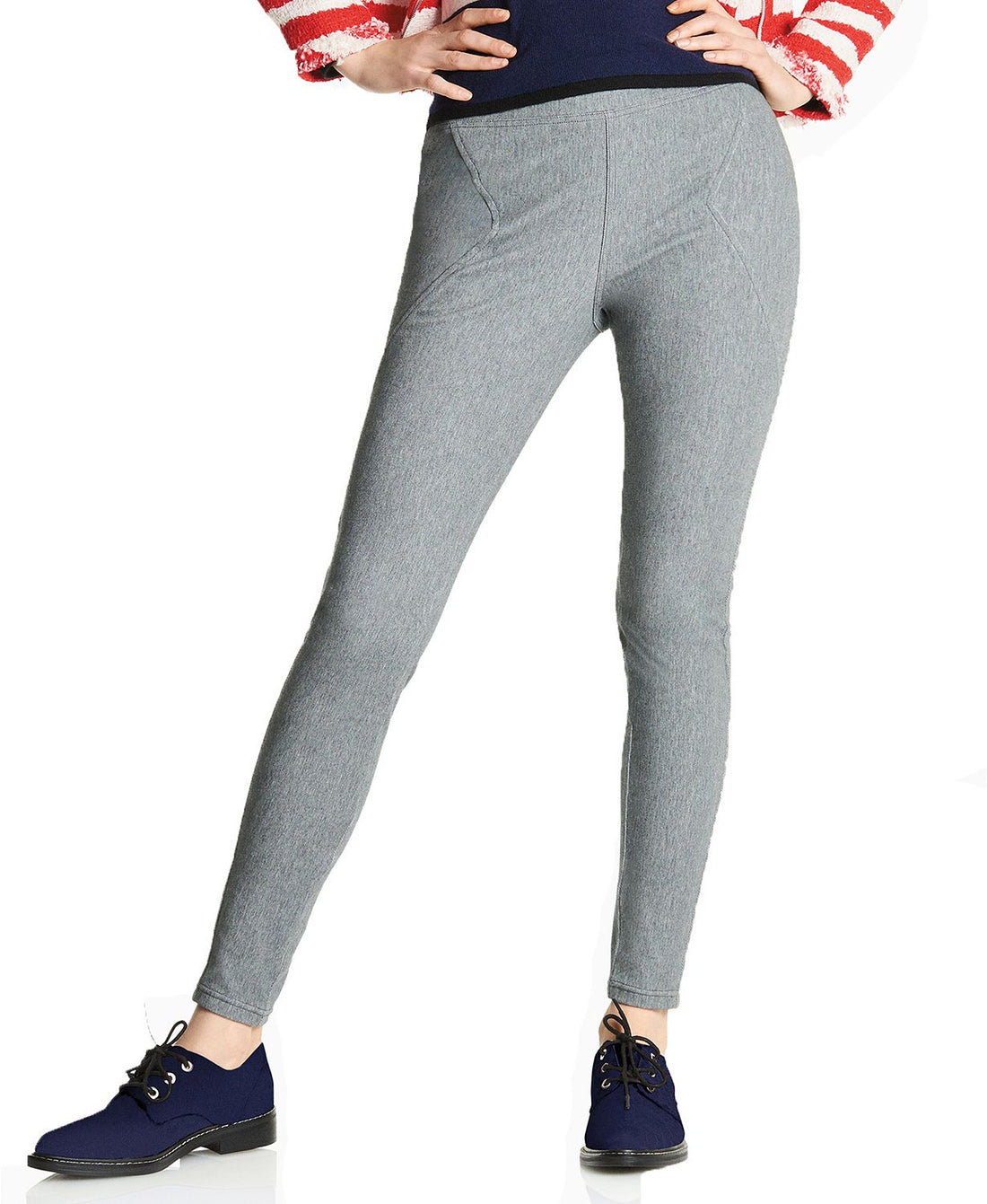 Hue Womens High-waist Faux-wool Leggings