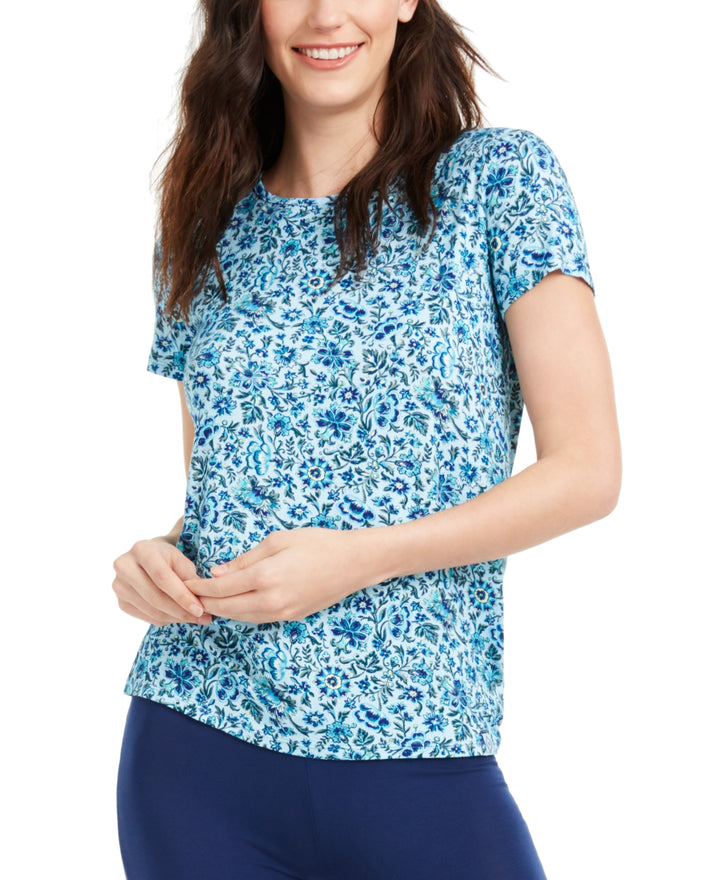 Vera Bradley Womens Floral-print Sleep T-shirt