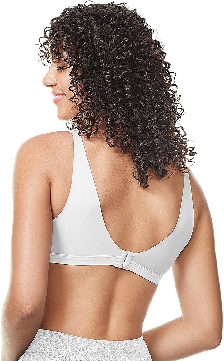 Warner's Womens No Side Effects Wire Free Backsmoothing Contour Bra