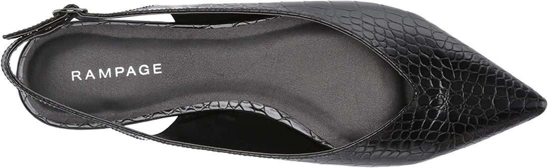 Rampage Womens Blaine Slingback Flats