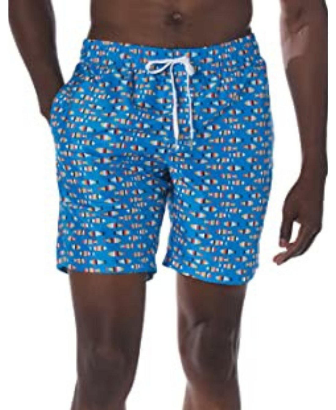 2(X)Ist Mens Quick Dry Printed Board Short with Pockets