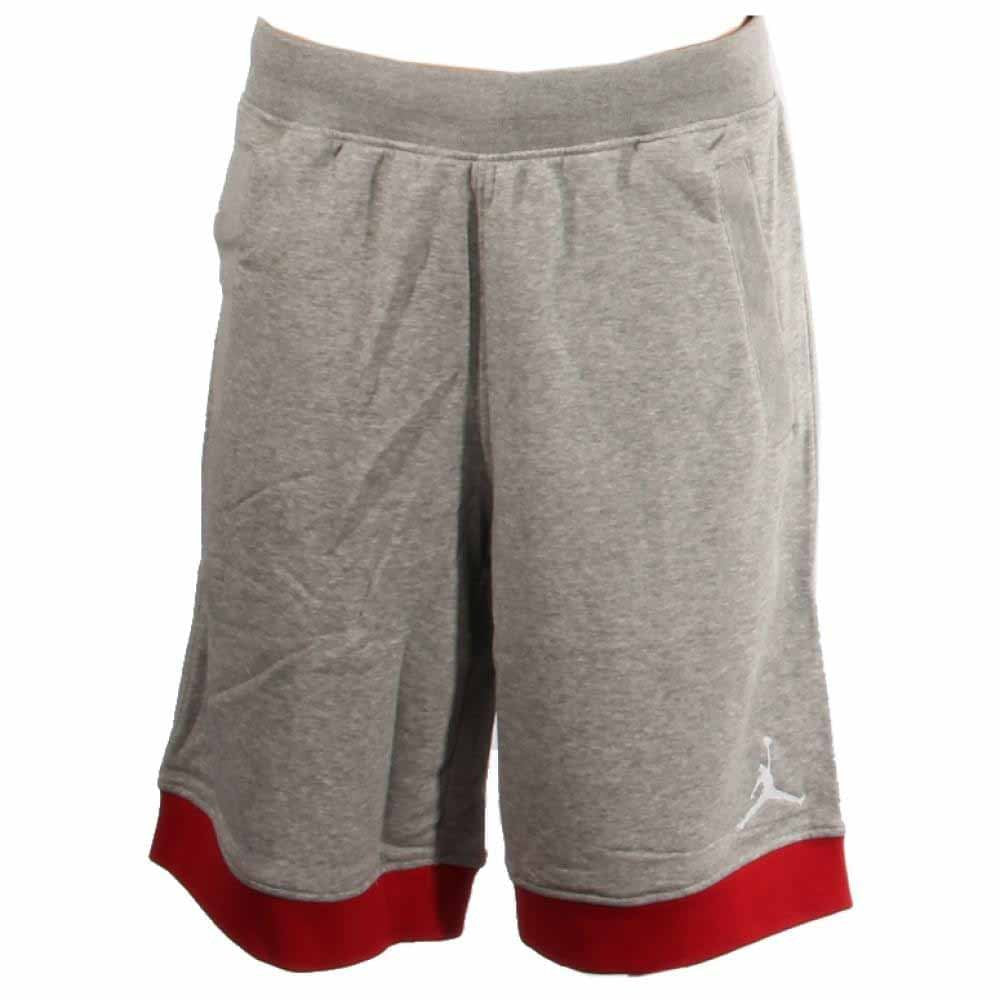 Jordan Mens Fleece Basketball Active Shorts