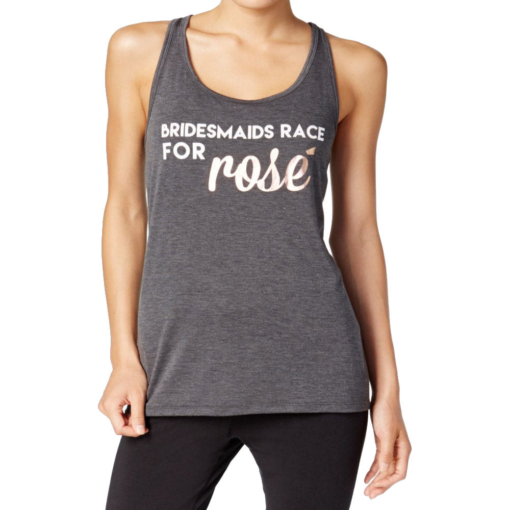 Ideology Womens Bridesmaid Slogan Bridal Tank Top