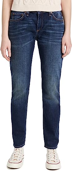 rag & bone Womens Dre Low-Rise Slim Boyfriend Jeans