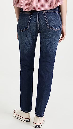 rag & bone Womens Dre Low-Rise Slim Boyfriend Jeans