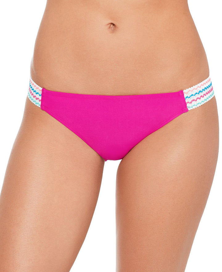 Salt + Cove Juniors Solid Banded Hipster Bikini Bottoms