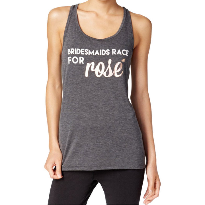 Ideology Womens Bridesmaid Slogan Bridal Tank Top