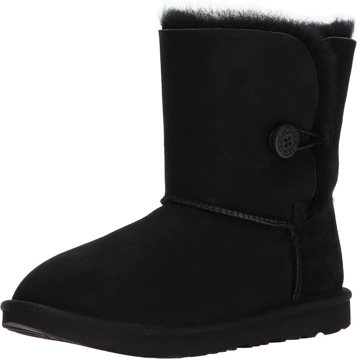 UGG Big Kids Bailey Button II Boots Black