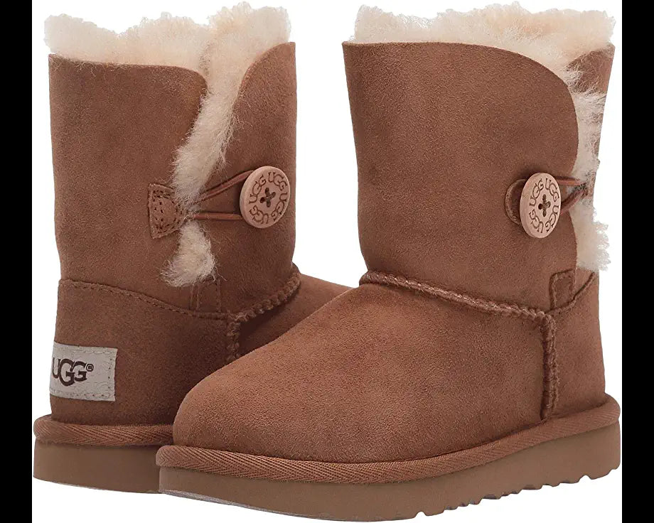 UGG Toddlers Bailey Button II Boots Chestnut