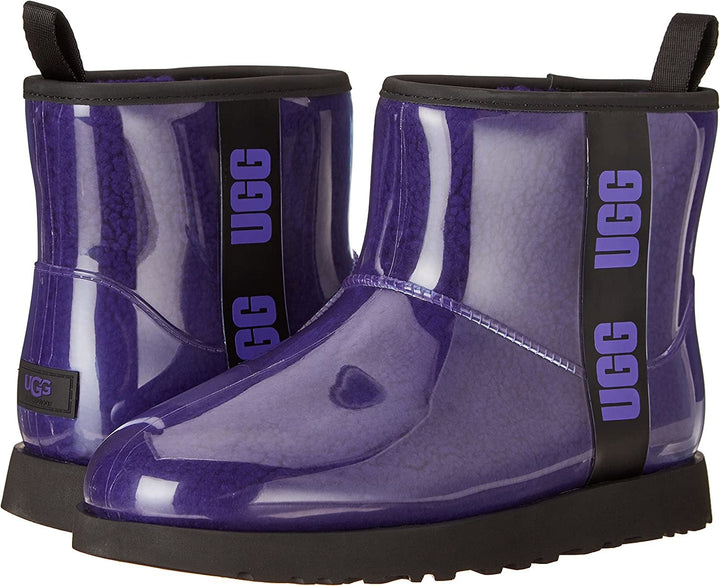 UGG Womens Classic Clear Mini Violet Night/Black