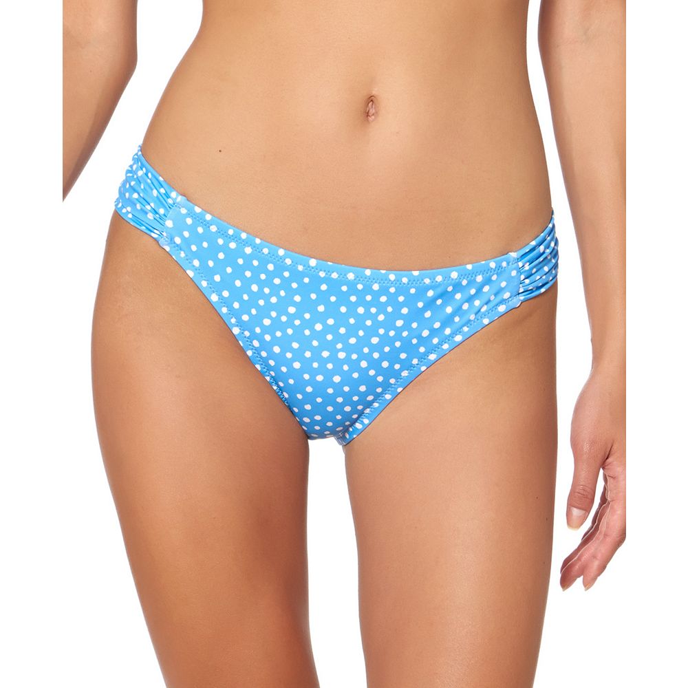 Jessica Simpson On the Spot Printed Shirred Hipster Bottoms