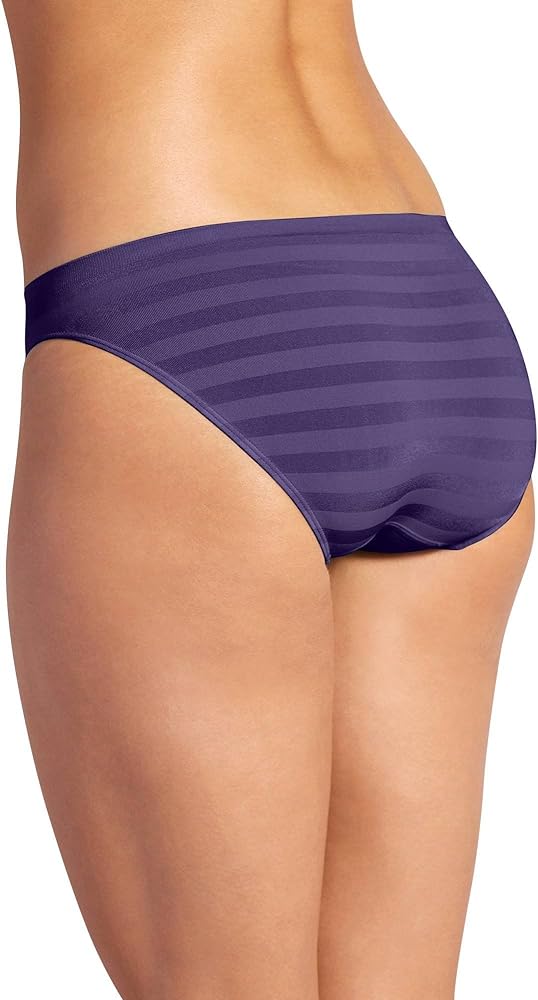 Jockey Women's Underwear Matte & Shine Seamfree Hi Cut