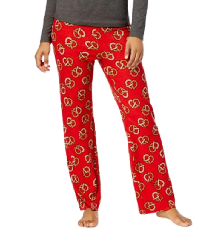 Jenni by Jennifer Moore Womens Printed Fleece Pajama Pants,1-Piece