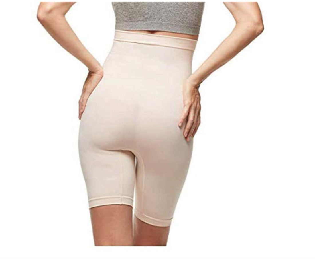 Yummie Womens High Waist Shaping Shorts,1-Pack