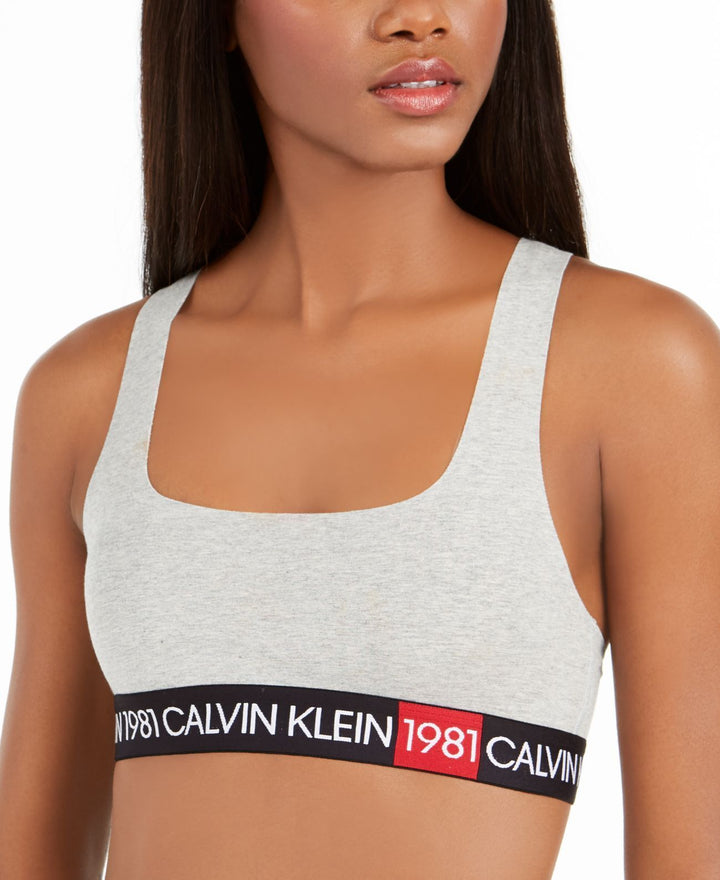 Womens Calvin Klein 1981 Bold Bralette