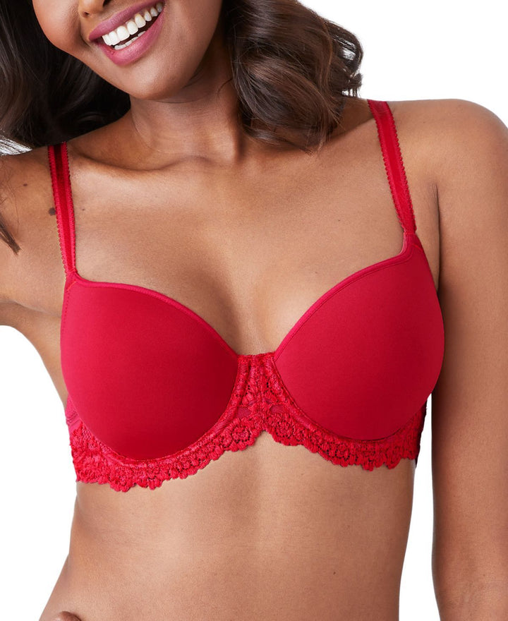 Wacoal Womens Embrace Lace Underwire Molded Cup Bra