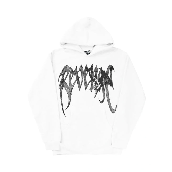 Revenge Official Merch Morning Star Hoodie White White S