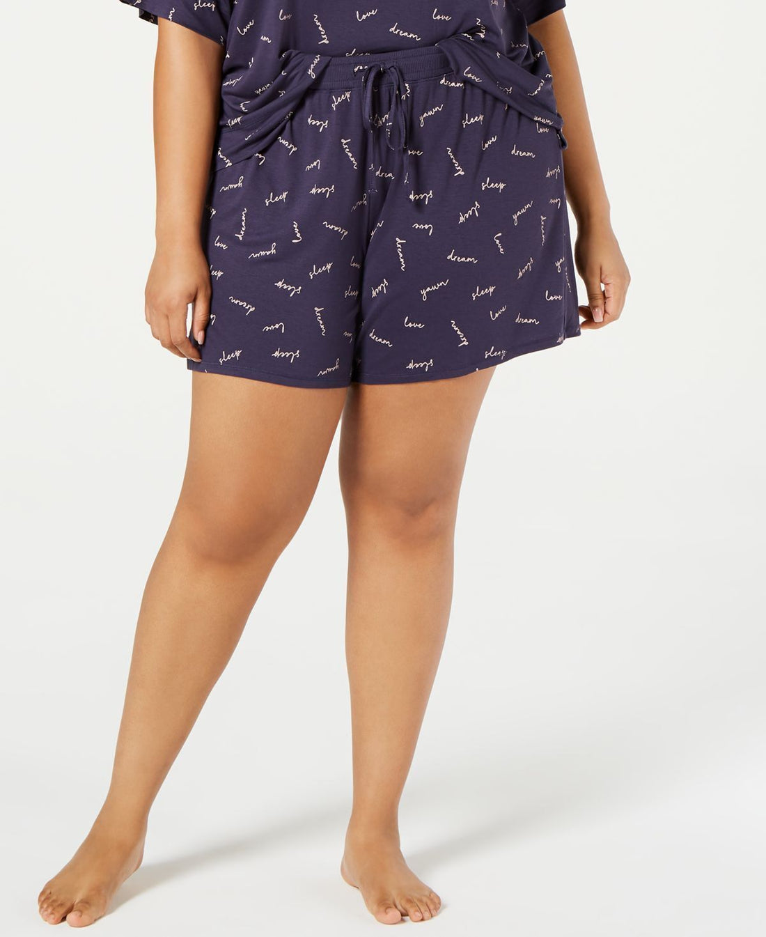 Jenni Womens Plus-Size Ultra Soft Core Pajama Shorts