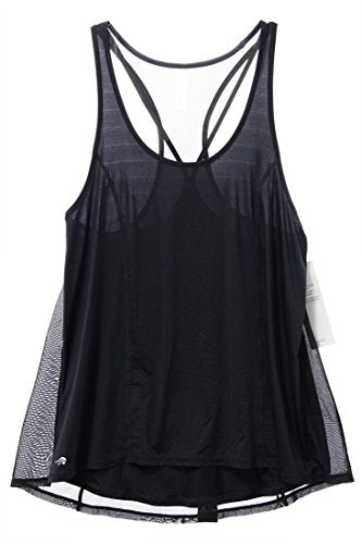 Ideology Womens Mesh Racerback Swing Tank Top Size Small