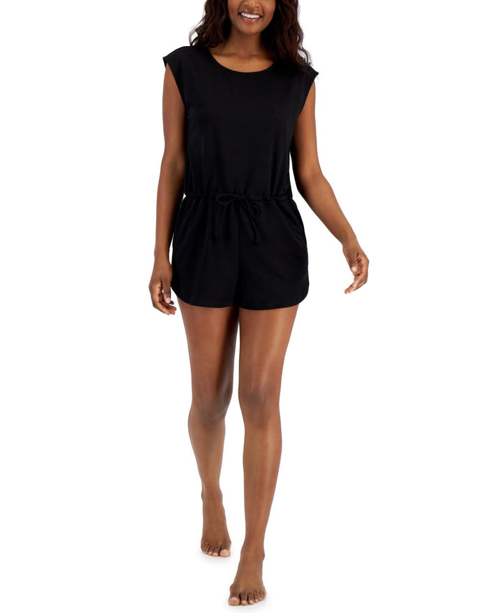 Jenni by Jennifer Moore Womens Sleeveless Lounge Romper