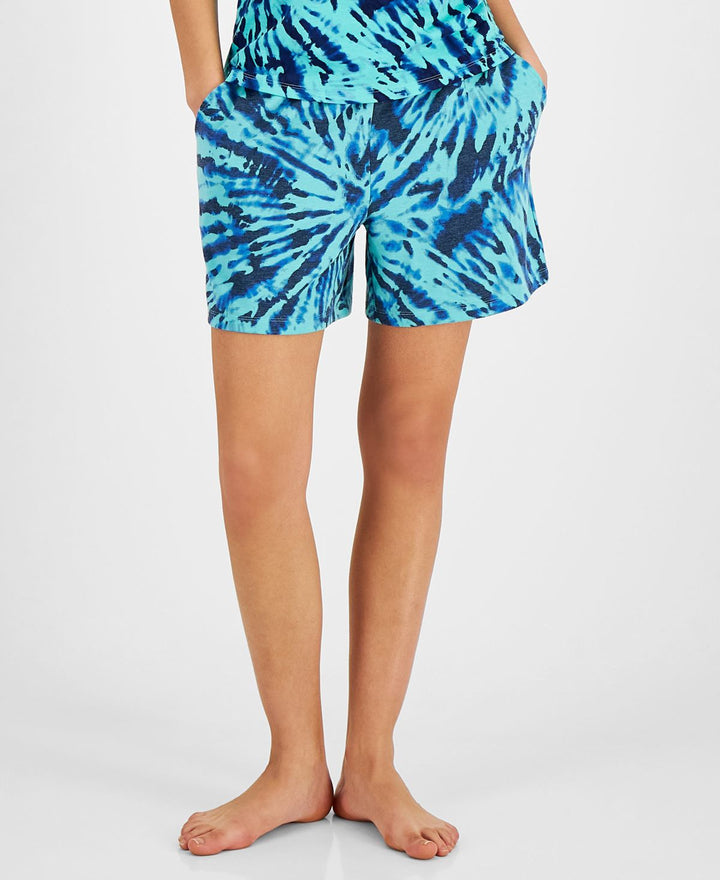 Jenni by Jennifer Moore Womens Printed Boyfriend Shorts