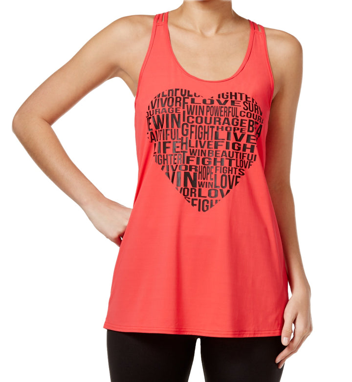 Ideology Womens Graphic Tank Top