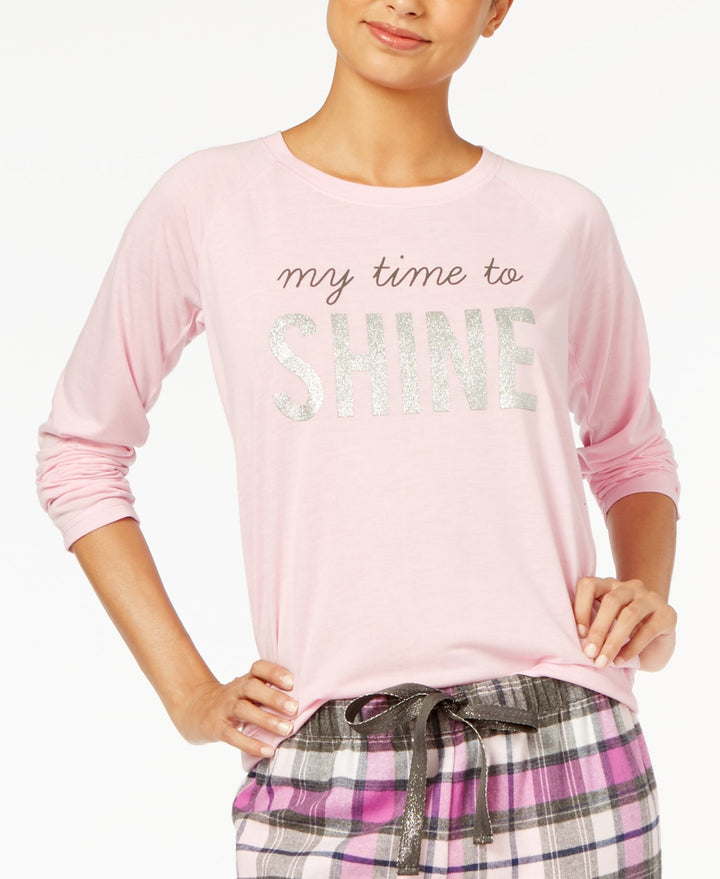 Jenni by Jennifer Moore Womens Graphic Print Pajama Top Only,1-Piece