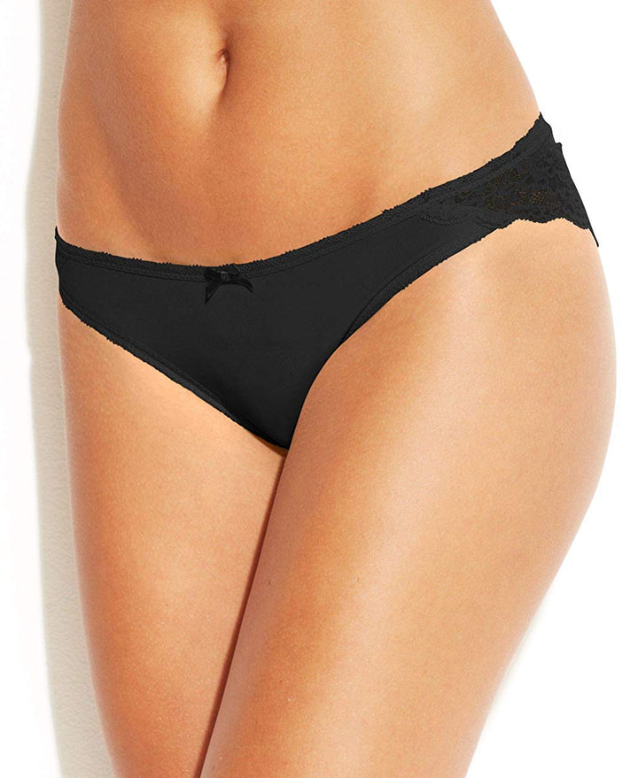 Jenni by Jennifer Moore Womens Black Lace Panties Small