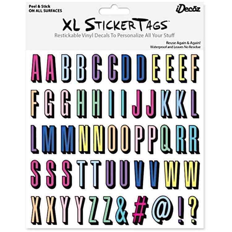 Idecoz Vinyl Stickers Restickable Decals To Personalize All Your Stuff Sticker T