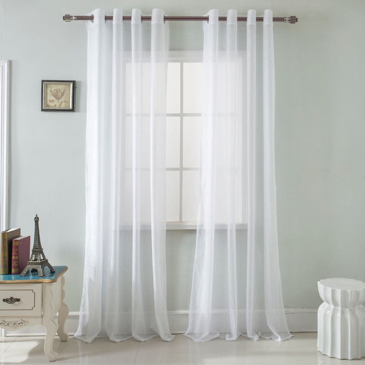 RT Designers Collection Spyder Lace Single Curtain Panel