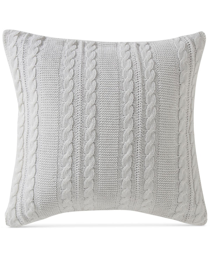 VCNY Home Dublin Cable Knit Cotton Decorative Pillow