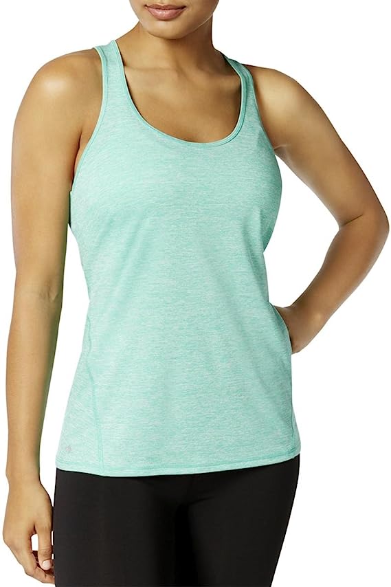 Ideology Womens Rapidry Heathered Racerback Performance Tank Top