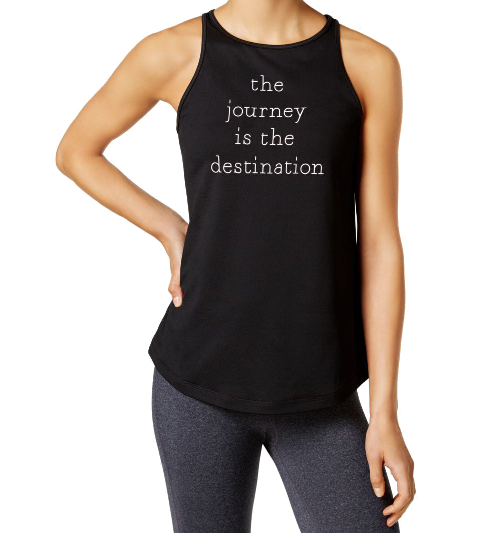 Ideology Womens Graphic Tank Top