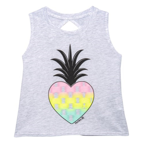 Hurley Big Kid Girls Beach Birch Soft Tank Top