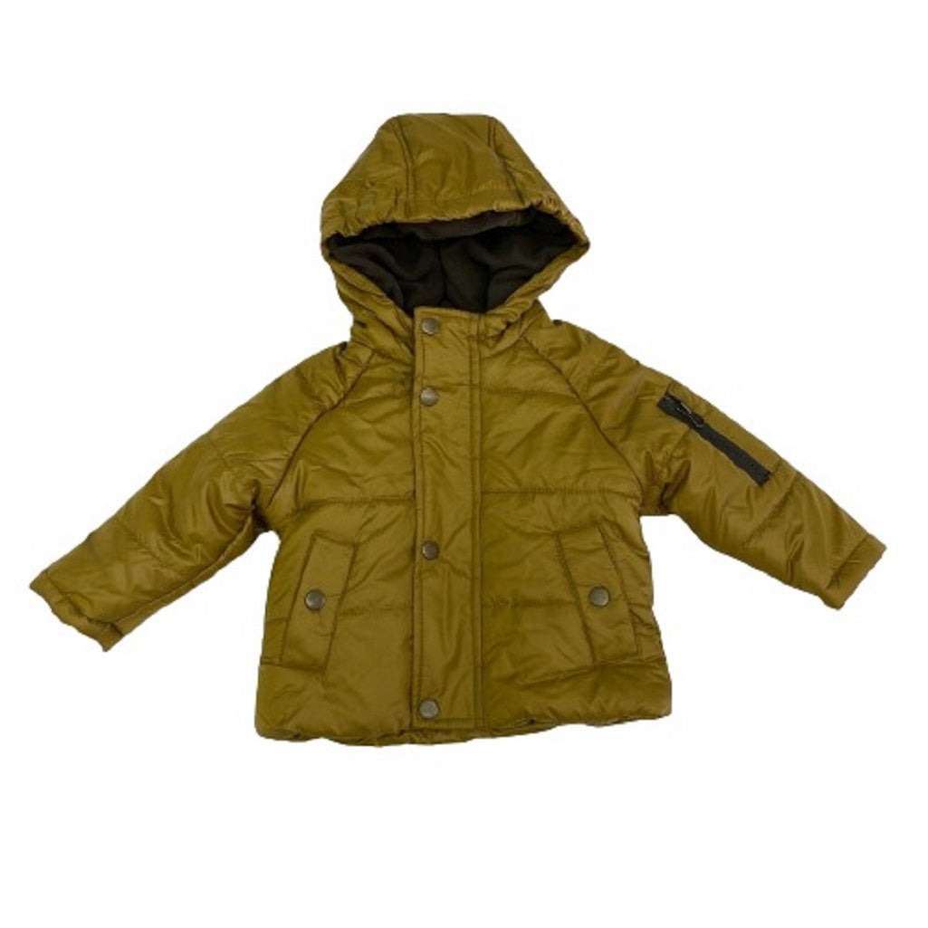 S Rothschild & Co Infant Boys Solid Bubble Hooded Jacket